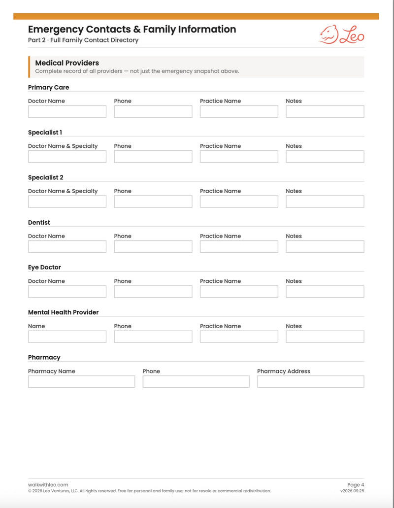 Medical providers, from primary care to pharmacy